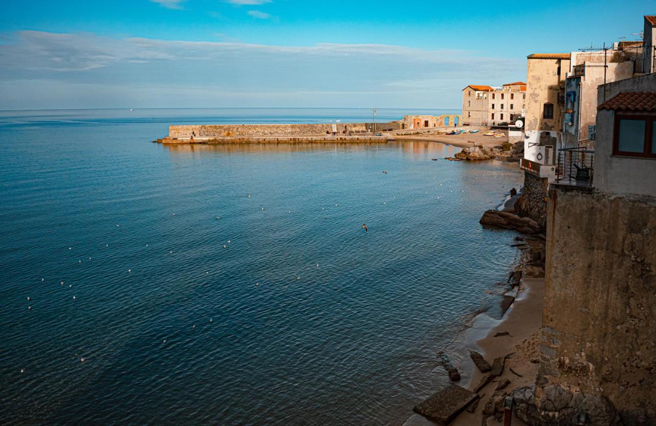 Ferienwohnung Tramonto Sul Mare Cefalù Exterior foto